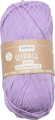 Produktbild von Wolle Baumwolle Baumwolle lila 170 m 50 g