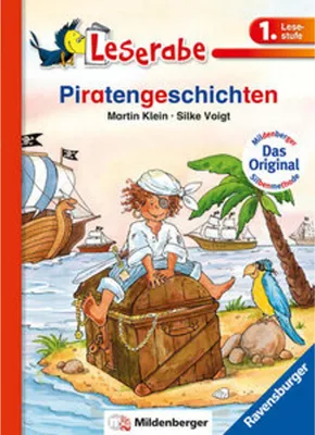 Produktbild von Leserabe mit Mildenberger. Leichter lesen lernen mit der Silbenmethode: Piratengeschichten