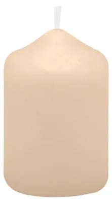 Produktbild von Spitzkopf Stumpen Kerzen Vanilla Bisquit 6 x Ø 4 cm, 12 Stück