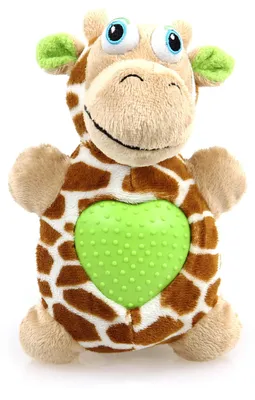 Image de SwissPet peluche girafe Hearties - Jouets pour chiens