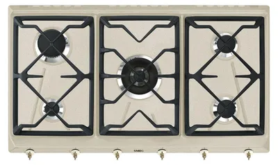 Immagine prodotto di Smeg SRV896AVOGH2 piano cottura Avena Da incasso 90 cm Gas 5 Fornelli Venduto Come Grado B 8017709263652
