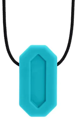 Productafbeelding van Ark Therapeutics MiniBite kauwketting – sensorisch speelgoed. Dit is een van onze kleinste kauwkettingen, discreet en geschikt voor kinderen die graag zacht kauwen.
