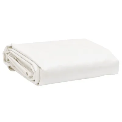 Obrázek produktu pro Plachta 650 g/m² bílá S očky / 6 x 5 m