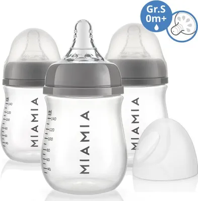 Produktbild von MiaMia PP-Flasche 3er Pack 140 ml