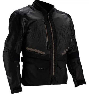 Image de Veste textile imperméable pour moto Leatt ADV Flowtour 5.5, noir, XL