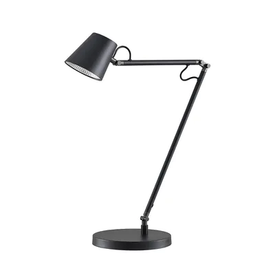 Produktbild von Lucande LED-Schrebtischlampe Tarris, Höhe 46 cm, schwarz