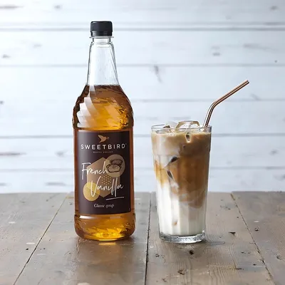 Obrázok produktu pre Kávový sirup Sweetbird, príchuť francúzskej vanilky, 1 l