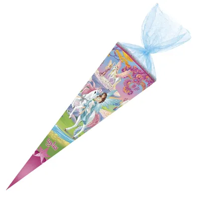 Produktbild von Nestler Schultüte schleich bayala Glitzer rund 70cm