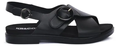 Produktbild von Damen Sommer Sandalen Schwarz mit Schnallen