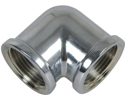 Obrázek produktu pro Koleno 90° 2xvnitřní závit 3/8"x3/8" chrom