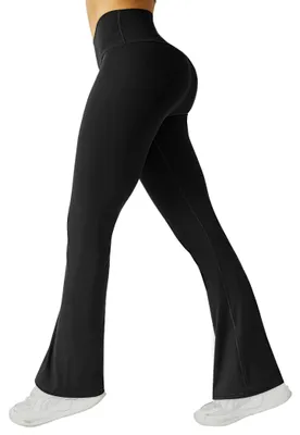 Immagine prodotto di Pantaloni da yoga da donna con scollo a V e vita alta