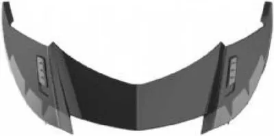 Produktbild von Ls2 Ff327 Hintere Belüftungsöffnung Des Helms Schwarz Schwarz One Size
