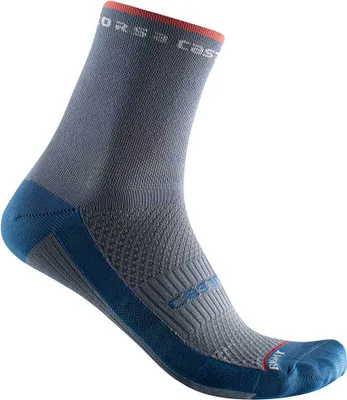 Produktbild von CASTELLI Klassische Fahrradsocken - ROSSO CORSA 11 LADY - Blau S-M