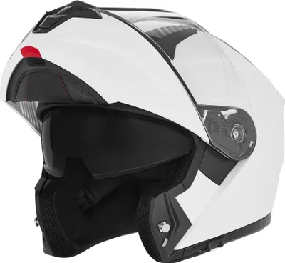 Zdjęcie produktu dla Kask NOX N968 XXL biały połysk z osłoną przeciwsłoneczną