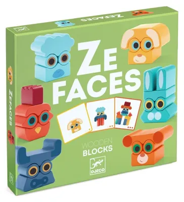 Productafbeelding van Educatief spel Ze Faces, Djeco