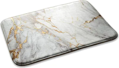 Produktbild von Teppich Teppich Wohnzimmer Schlafzimmer Modern - 75 cm x 45 cm - Marmor Mit Adern