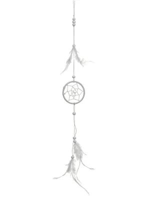 Produktbild von Traumfänger Hängedeko weiss 35cm