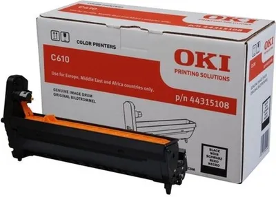 Produktbild von Trommel Original Oki 44315108 schwarz Packung mit 5 Stück
