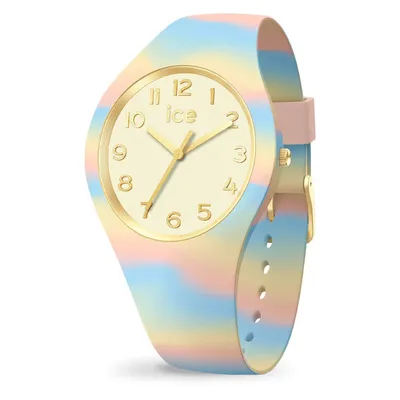 Produktbild von Ice‑Watch Damenuhr ICE Tie and Dye Pastel Blue 022598