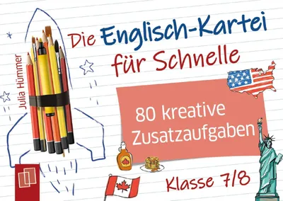 Produktbild von Die Englisch-Kartei für Schnelle - Klasse 7/8