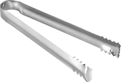 Obrázek produktu pro Malé kleště na led z nerezové oceli s ostrými zuby pro nádoby na led, kostky ledu, kostky cukru, kávový bar, servírování jídel