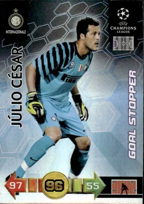 Produktbild von 2010/11 Champions League Panini Card: Inter – Julio César – Goal Stopper