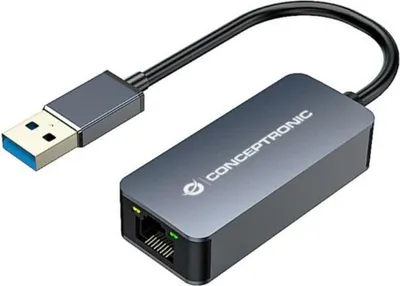 Obrázek produktu pro Conceptronic ABBY12G, Kabel, USB, Ethernet, 2500 Mbit/s, Šedá