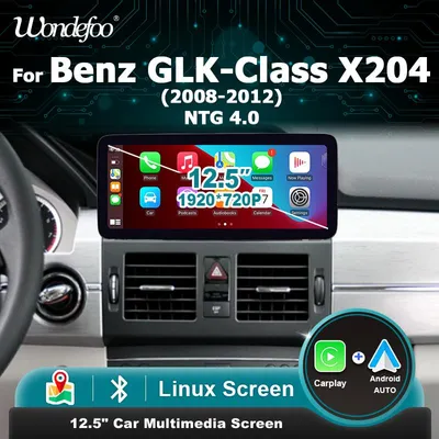 Productafbeelding van Autoradio Draadloos Carplay Android Auto - 12.5 Inch Scherm - Dubbel Din