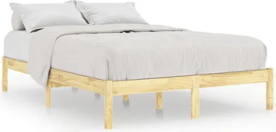 Produktbild von vidaXL Massivholzbett Kiefernholz 160x200 cm