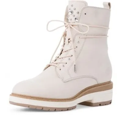 Produktbild von TAMARIS 1-1-25240-27/428 CREAM NUBUC Schnürstiefel  HW 21/22, Spocc:38