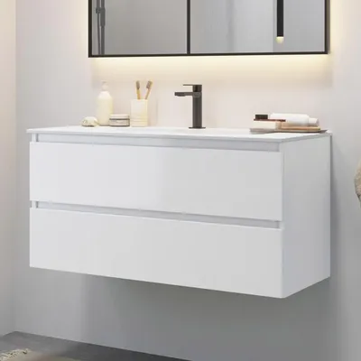 Productafbeelding van Pianura wastafel met onderkast, 102 cm