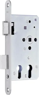Produktbild von BKS Fluchttürschloss 2328 für 2 PZ, 1-flg, Funktion E, links, Edelstahl