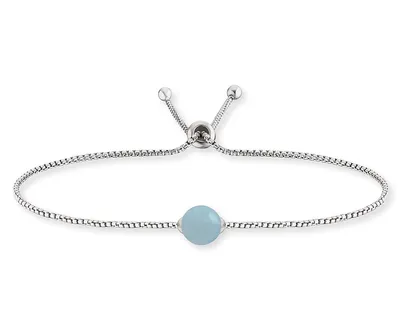 Produktbild von Engelsrufer ERB-LILGEM-BA Damen Armband Powerful Stone Blau 22 cm