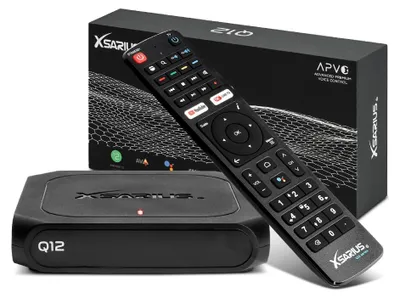 Produktbild von Xsarius Q12 Android 12 4K UHD IP-Receiver Dual-WiFi, HDMI, BT, USB 3.0