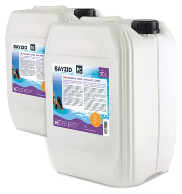 Produktbild von 2x20 L BAYZID® flüssig Flockungsmittel gegen Trübungen für sauberes Poolwasser