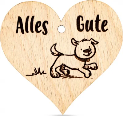 Produktbild von Anhänger Alles Gute