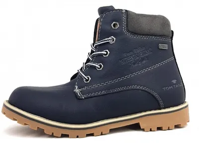 Produktbild von Tom Tailor  Kinderschuhe Jungen Schnürstiefel Stiefel Blau Freizeit, Schuhgröße:33 EU