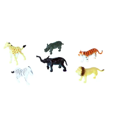 Produktbild von Wilde Tiere, 6 Stück pro Packung