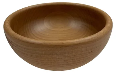 Image de Bol en bois de hêtre pour fruits et salades