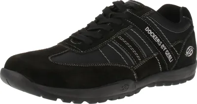 Produktbild von Dockers Herren-Schnürhalbschuh Schwarz, Farbe:schwarz, EU Größe:48