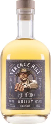 Produktbild von Terence Hill The Hero Whisky rauchig vollmundiges Aroma Flasche 700ml