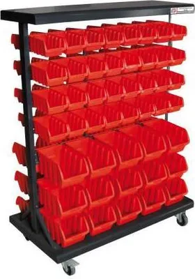 Produktbild von Holzmann Regal Kleinteile Schüttenregal KSR 94D Werkstattregal 94 Laden Profi