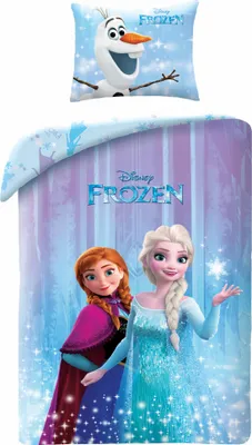 Produktbild von Baumwollbettwäsche 140x200 FROZEN Elsa und Anna