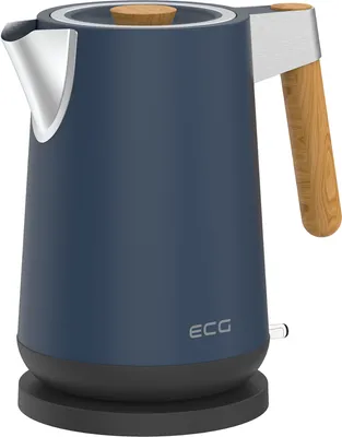 Image de ECG RK 1768 Strix Timber Petrol | Bouilloire électrique | 1,7 litres | 2200 W |
