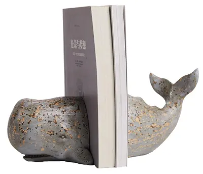 Image de Supports de livres modernes en forme de morse, pour la décoration intérieure