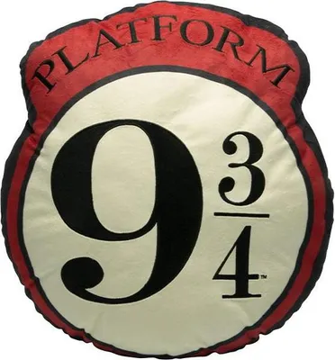Image de Harry Potter Coussin Voie 9 3/4