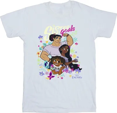 Produktbild von Disney - "Encanto Sister Goals" T-Shirt für Herren BI24258 (4XL) (Weiß)