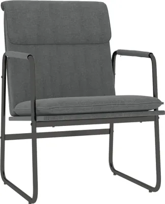Produktbild von vidaXL Loungesessel Dunkelgrau 55x64x80 cm Stoff