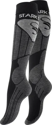 Produktbild von Stark Soul® Damen Skisocken mit Polsterung 43-46 grau