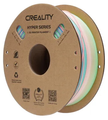 Produktbild von Creality 3D-Drucker 1kg 1,75 mm Hyper PLA-Filament(Yoshino Shinharu – langer Farbverlauf), +/-0,03 mm, kompatibel mit Creality Anycubic Ankermake